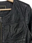 Vorschaubild 3 von Damen Lederjacke Gr. 40/L Schwarz Modern