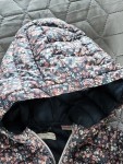 Vorschaubild 4 von Steppjacke Kinder Blau Gr. 110 Polyester Blumenmuster Casual Langarm Alltag