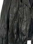 Vorschaubild 3 von Lederjacke Damen Gr. 38 Schwarz Modern Biker Style Echtleder