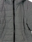Vorschaubild 2 von Herren Steppjacke Kapuze Gr. 47 Grau Casual