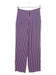 Vorschaubild 1 von Damen Stoffhose Gr. 38 Pink Gestreift Modisch