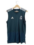 Vorschaubild 1 von Real Madrid Herren Fußball Trikot ärmellos Gr. S Blau