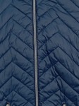 Vorschaubild 3 von Damen Steppweste mit Kapuze Gr. 36/S Blau Casual