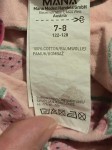 Vorschaubild 4 von Sommerkleid Kinder Gr. 128 Pink Baumwolle Grafisch Casual Frühjahr/Sommer