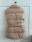 Vorschaubild 2 von Damen Steppweste Beige Gr. 36/S mit Gürtel