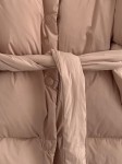 Vorschaubild 3 von Damen Steppweste Beige Gr. 36/S mit Gürtel