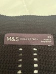Vorschaubild 5 von M&S Damen Strickjacke kurzarm Schwarz Gr. 34/XS Baumwolle Polyamid