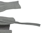 Vorschaubild 6 von Kinder Wickelpullover Gr. 152 Grau Langarm Casual