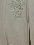 Vorschaubild 4 von Damen Langarmshirt mit Spitze Gr. 44 Beige Feminin