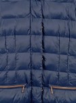 Vorschaubild 4 von Damen Steppjacke Gr. 36 Blau Sportlich Daunenmantel