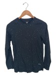 Vorschaubild 1 von Langarmshirt Kinder Gr. 170-176 Schwarz Casual Punkte Baumwolle