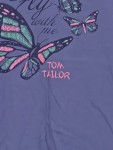 Vorschaubild 3 von Mädchen T-Shirt Lila Gr. 146 Casual Schmetterlingsprint