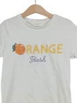 Vorschaubild 3 von T-Shirt Kinder Gr. 134 Weiß Baumwolle Schriftzug Casual Kurzarm Freizeit