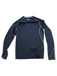 Vorschaubild 4 von Langarmshirt Herren Schwarz Gr. 50/L Polyester Uni Sportlich Logo