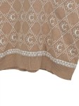 Vorschaubild 3 von Kinder Kapuzenpullover Beige Gr. 134 Casual Logo-Print Baumwolle Wolle