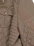 Vorschaubild 3 von Steppjacke Damen Gr. 44/XXL Beige Polyester Uni Langarm