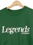 Vorschaubild 2 von Legends Herren Sweatshirt Gr. 38/M Grün Baumwolle Polyester