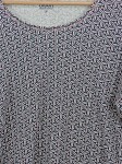 Vorschaubild 3 von T-Shirt Damen Mehrfarbig Gr. 44/XXL Baumwolle Grafisch Modern Halbarm
