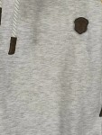 Vorschaubild 3 von Kapuzenpullover Damen Gr. 38/M Grau Baumwolle Polyester Meliert Casual