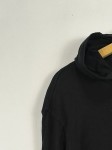 Vorschaubild 4 von Kapuzenpullover Herren Gr. 52/L Schwarz Baumwolle Logo-Print Knopf