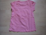 Vorschaubild 3 von T-Shirt Kinder Rosa Gr. 140 Baumwolle Uni Casual Kurzarm Freizeit