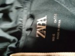 Vorschaubild 5 von Mädchen Kapuzenpullover Gr. 116 Schwarz Cropped Schriftzug Hoodie