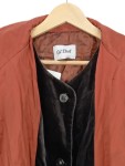 Vorschaubild 2 von Damen Klassischer Wollmantel Gr. 36 Braun