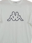 Vorschaubild 2 von Sportshirt Herren Weiß Gr. 52/L Logo-Print Sportlich Kurzarm