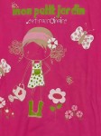 Vorschaubild 3 von Mädchen T-Shirt Pink Gr. 98 Charmant Baumwolle Freizeit