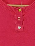 Vorschaubild 2 von Mädchen T-Shirt Pink Gr. 158 Casual Herzknöpfe Kurzarm