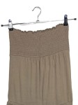 Vorschaubild 4 von Damen Jumpsuit Trägerlos Beige Gr. 36/S Viskose