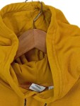 Vorschaubild 4 von Kapuzenpullover Damen Gelb Gr. 36/S Baumwolle Uni Sportlich Langarm