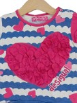 Vorschaubild 3 von T-Shirt Kinder Mehrfarbig Gr. 80 Baumwolle Grafisch Farbenfroh Kurzarm