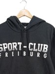 Vorschaubild 2 von Kapuzenpullover Herren Schwarz Gr. 54/XL Baumwolle Polyester Langarm