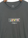Vorschaubild 4 von California Herren T-Shirt Grau Gr. M Logo Print Kurzarm