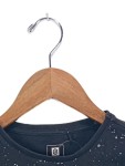 Vorschaubild 4 von Langarmshirt Kinder Gr. 170-176 Schwarz Casual Punkte Baumwolle