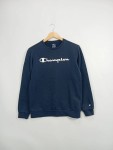 Vorschaubild 2 von Kinder Sweatshirt Blau Gr. 164 Logo Print Freizeit Langarm