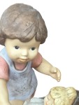 Vorschaubild 2 von Kinderwagen mit Baby Dekofigur Nostalgisch Mehrfarbig Porzellan 13cm