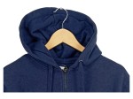 Vorschaubild 3 von Herren Sweatjacke Kapuzenpullover Blau Gr. L Baumwolle Casual