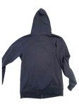 Vorschaubild 2 von Herren Sweatjacke Kapuzenpullover Blau Gr. L Baumwolle Casual