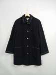 Vorschaubild 2 von BEST CONNECTIONS Damen Mantel Gr. 38/M Schwarz Wolle Kaschmir Klassisch
