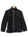 Vorschaubild 1 von Steppjacke Damen Schwarz Gr. 40/L Polyester Uni Casual Langarm Nylon