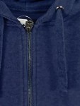 Vorschaubild 4 von Herren Sweatjacke Kapuzenpullover Blau Gr. L Baumwolle Casual