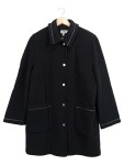 Vorschaubild 1 von BEST CONNECTIONS Damen Mantel Gr. 38/M Schwarz Wolle Kaschmir Klassisch