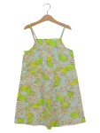Vorschaubild 1 von Sommerkleid Kinder Gr. 128 Mehrfarbig Baumwolle Florales Muster Farbenfroh