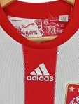 Vorschaubild 3 von P5790 AZ2001 Herren Fußball Trikot Rot Gestreift Gr. 46/S