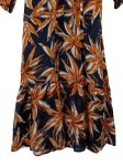 Vorschaubild 4 von Damen Blusenkleid Maxikleid floral Gr. 36 S mehrfarbig