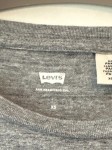 Vorschaubild 5 von Damen T-Shirt Gr. XS/34 Grau Logo-Print Baumwolle Casual