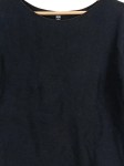 Vorschaubild 2 von T-Shirt Damen Schwarz Gr. 36/S Baumwolle Basic Kurzarm Casual