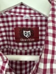 Vorschaubild 5 von Hemd Herren Gr. S Rot Weiß Kariert Langarm Oktoberfest